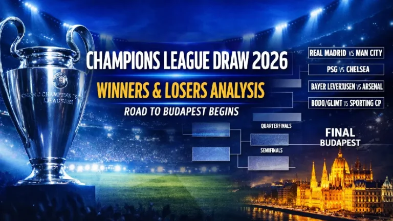 Champions League Draw Winners & Losers Analysis 2026