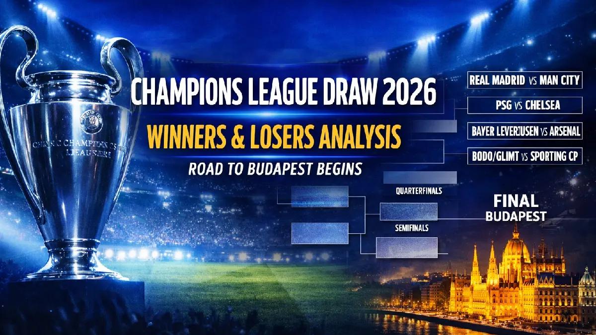 Champions League Draw Winners & Losers Analysis 2026