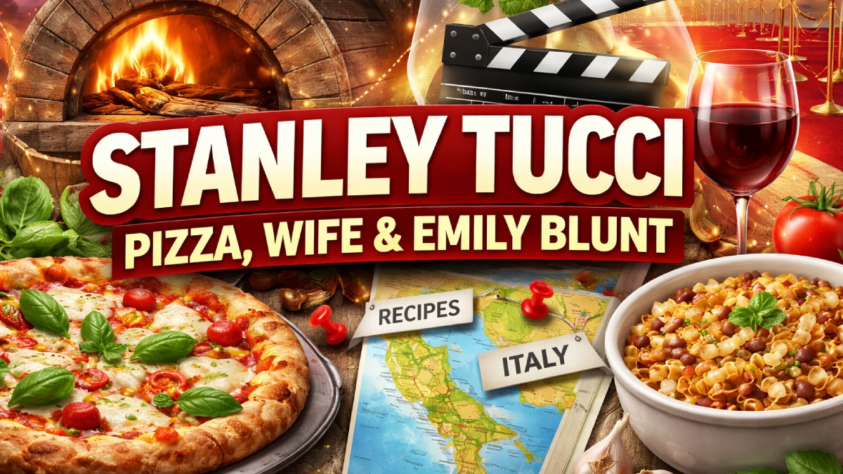 Stanley Tucci Pizza