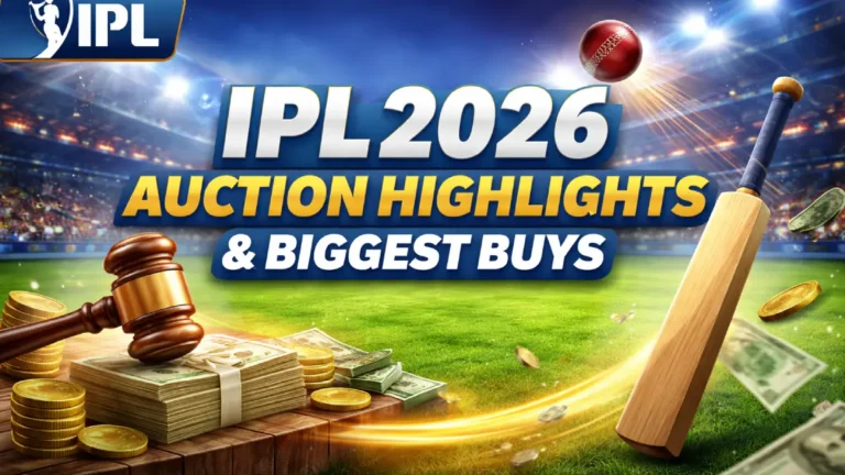 IPL 2026 Auction Highlights & Biggest Buys