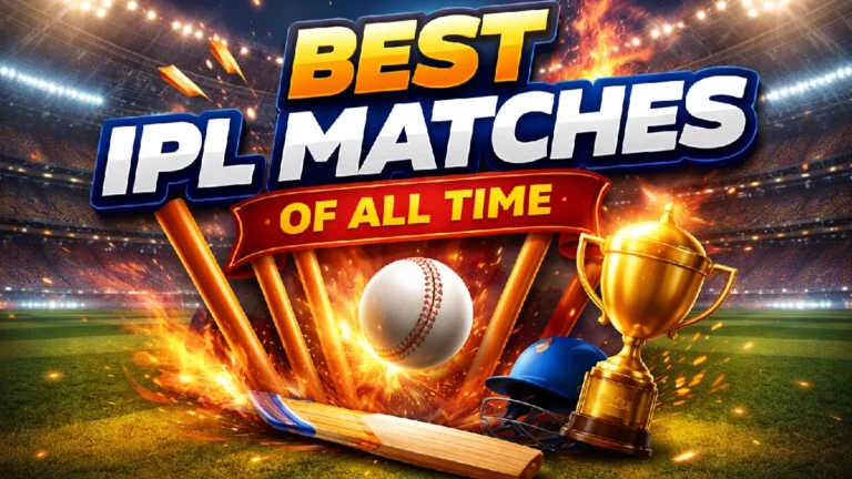Best IPL Matches of All Time